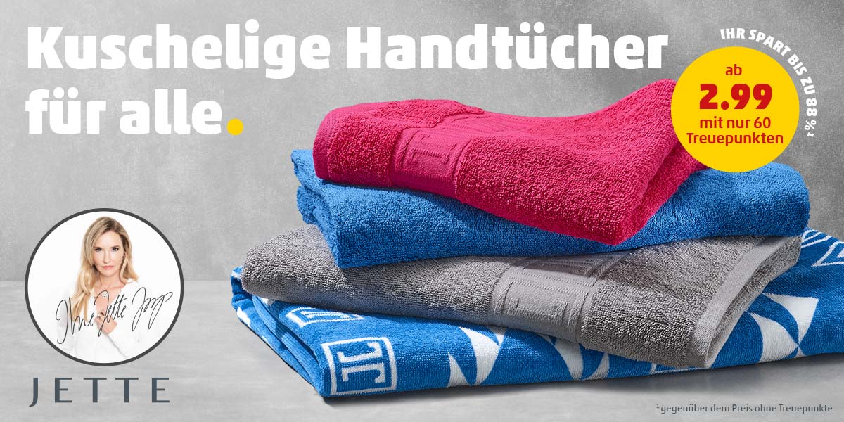 Kuschelige Handtücher für alle